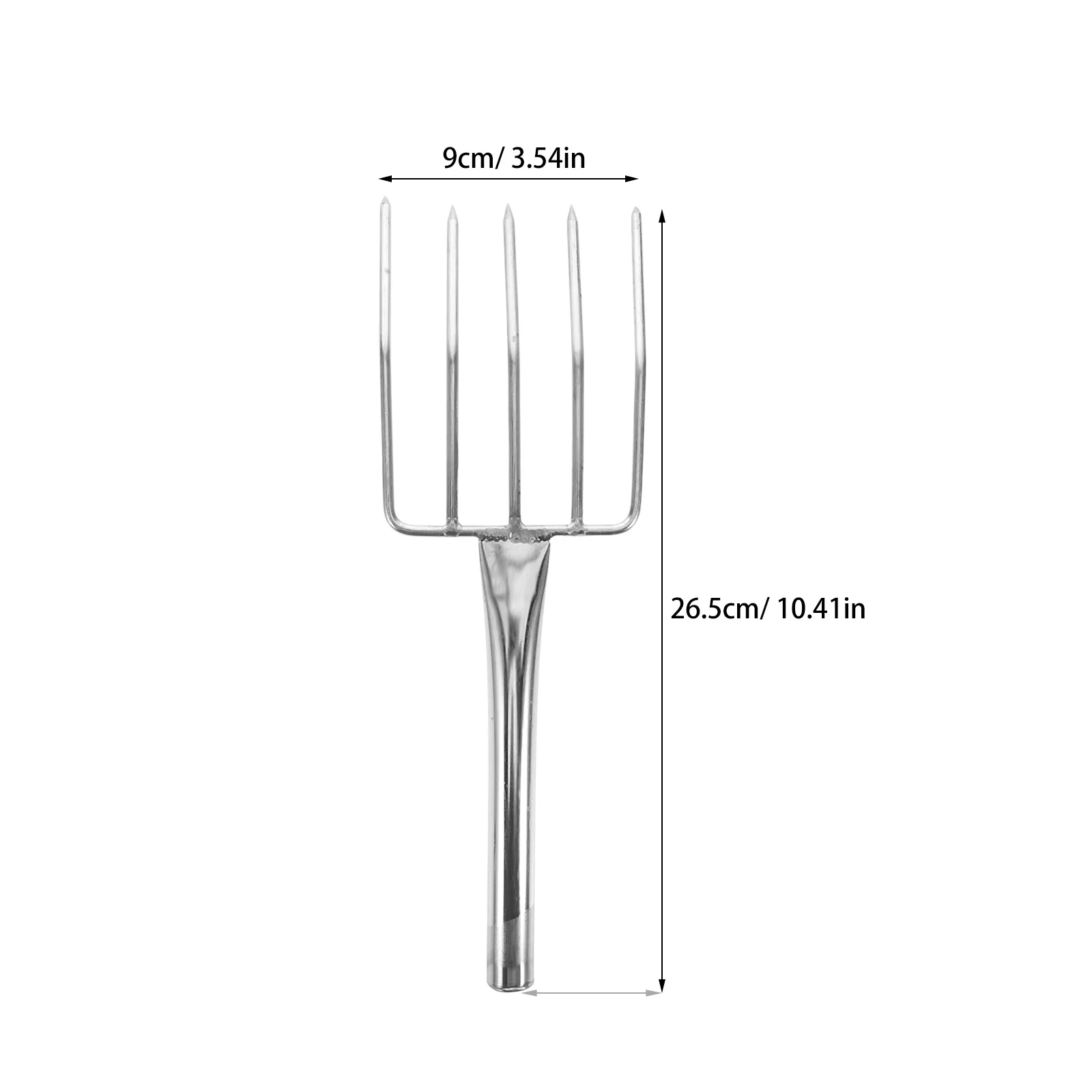 Fourchette à germes de haricots en acier inoxydable, outil de jardin multifonction Portable et Durable pour la transplantation de la pelle du sol