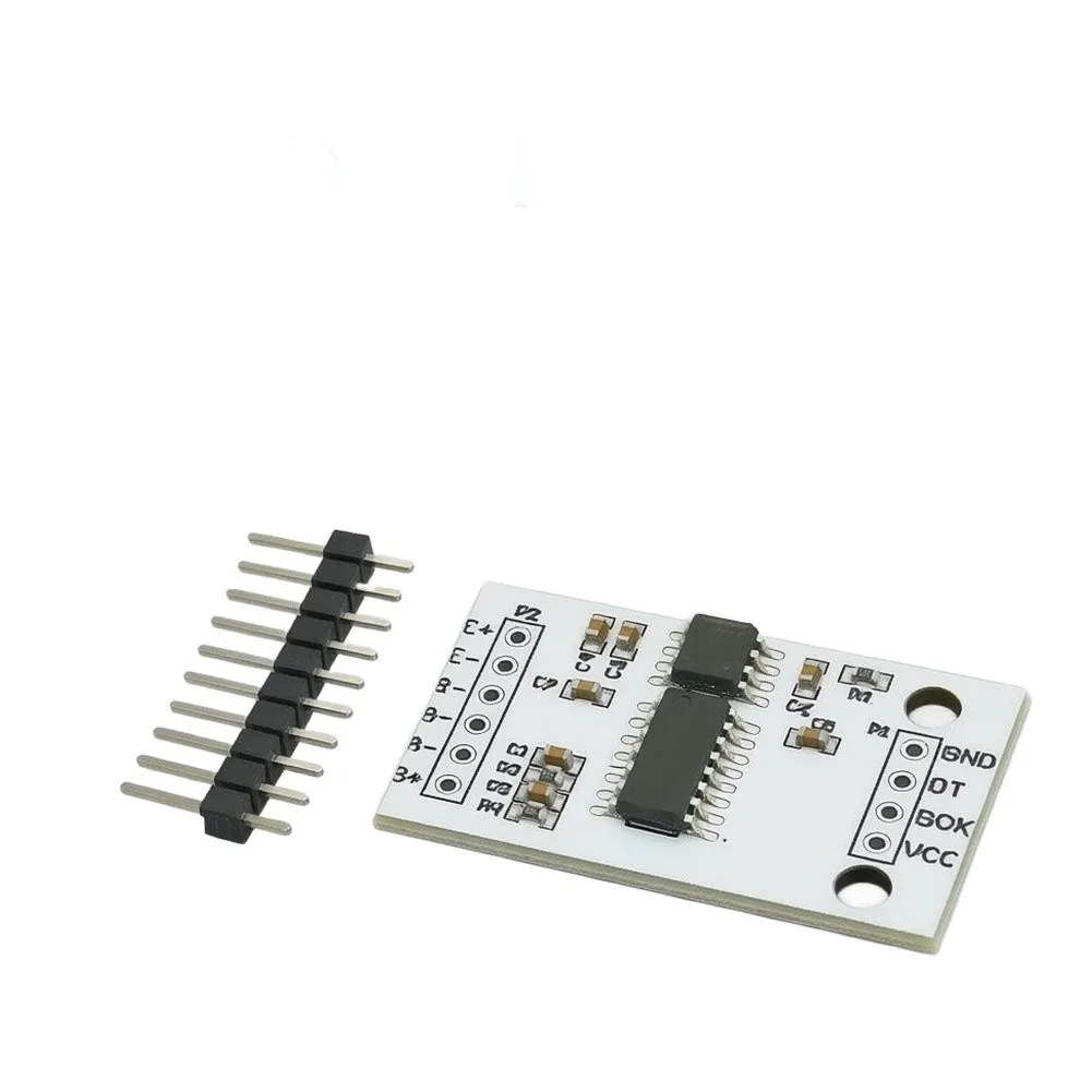 5pcs HX711 24-Bit Dual Channel Module for Load Cell Interface For Electronic Scales with External TL431 Voltage Regulator