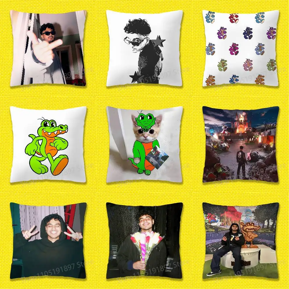 

A-Alvaro D-Diaz SAYONARA Felicilandia Throw Pillow Case For 45*45cm 40cm 55cm 50cm 30cm Square Car Pillowcase Shell