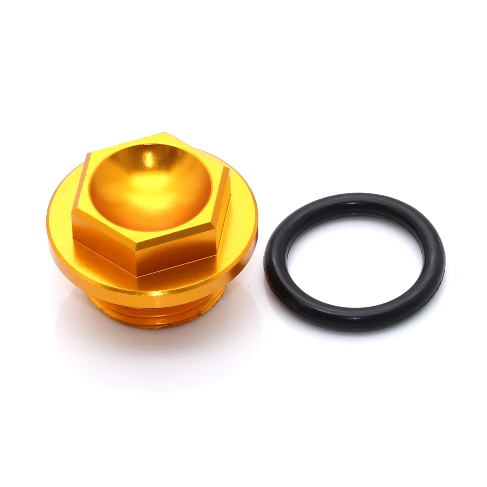 Motorcycle Billet Anodized Oil Filler Cap Plug For Suzuki RM80 85 85L 125 250 RMX250 450Z ATV QuadRacer KingQuad