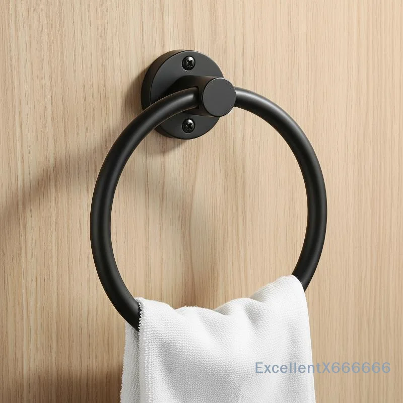 Bathroom Towel Holder Stainless Steel 304 Towel Rack Ring  Towel Hanger