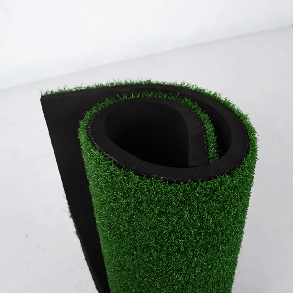

Mini Golf Hitting Mat Portable Practice Mat Realistic Grass Surface Simulation Outdoor Indoor Training Aid For Beginners