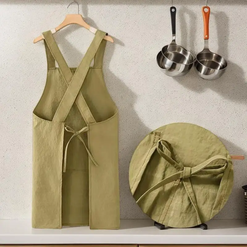 Delantales de cocina confiables, suaves y antiincrustantes, adecuados para adultos en restaurantes y cocinas caseras