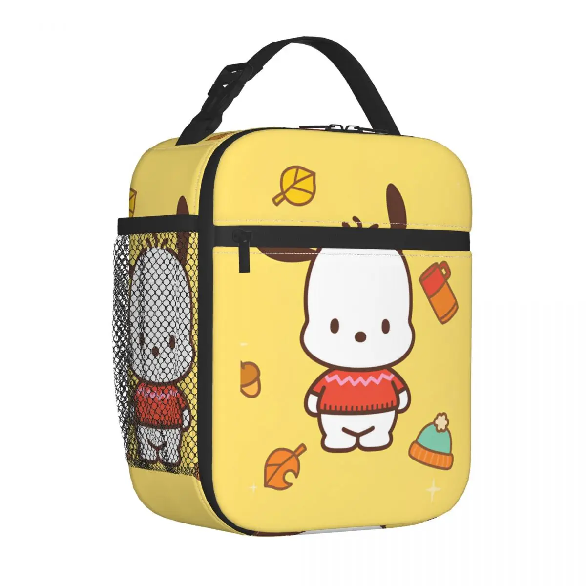 

Pochacco Cute Dog Insulated Lunch Bag Thermal Bag Lunch Container Portable Tote Lunch Box Men Women Beach Travel