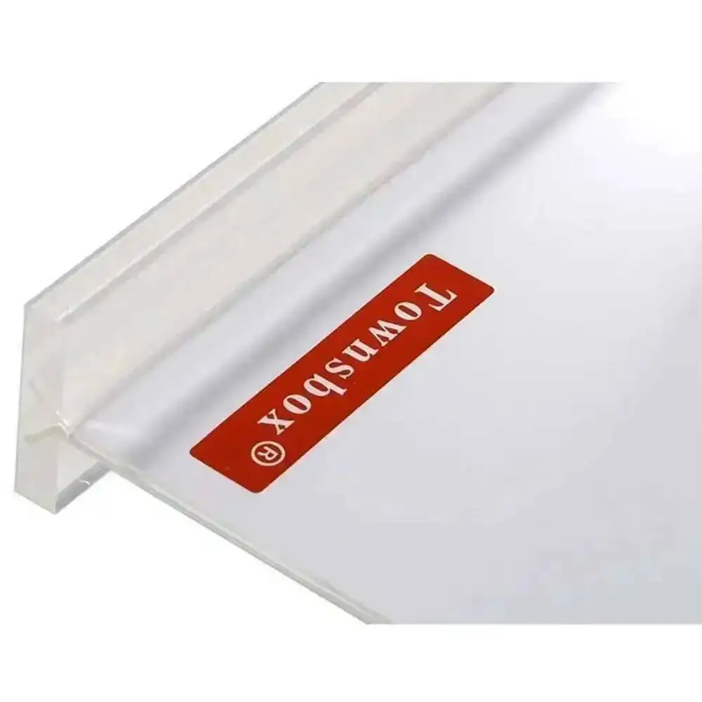 2Pcs A4（297*210mm）Acrylic Advertising Poster Picture Sign Holder T Shape Table Menu Price Display Frame For Restaurants