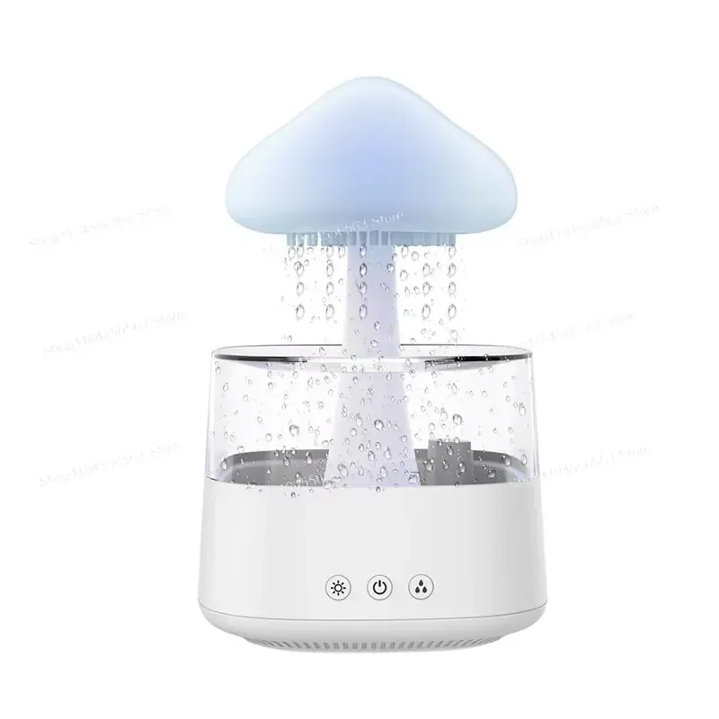 Downcloud raindrops, aromatherapy machine, colorful night light, essential oil aromatherapy, remote control, humidifier