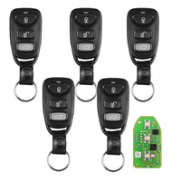 XHORSE XKHY00EN 3 Button Universal VVDI Remote Car Key XK Series Auto for Hyundai English Version Work with VVDI2 Tool 5pcs/Lot