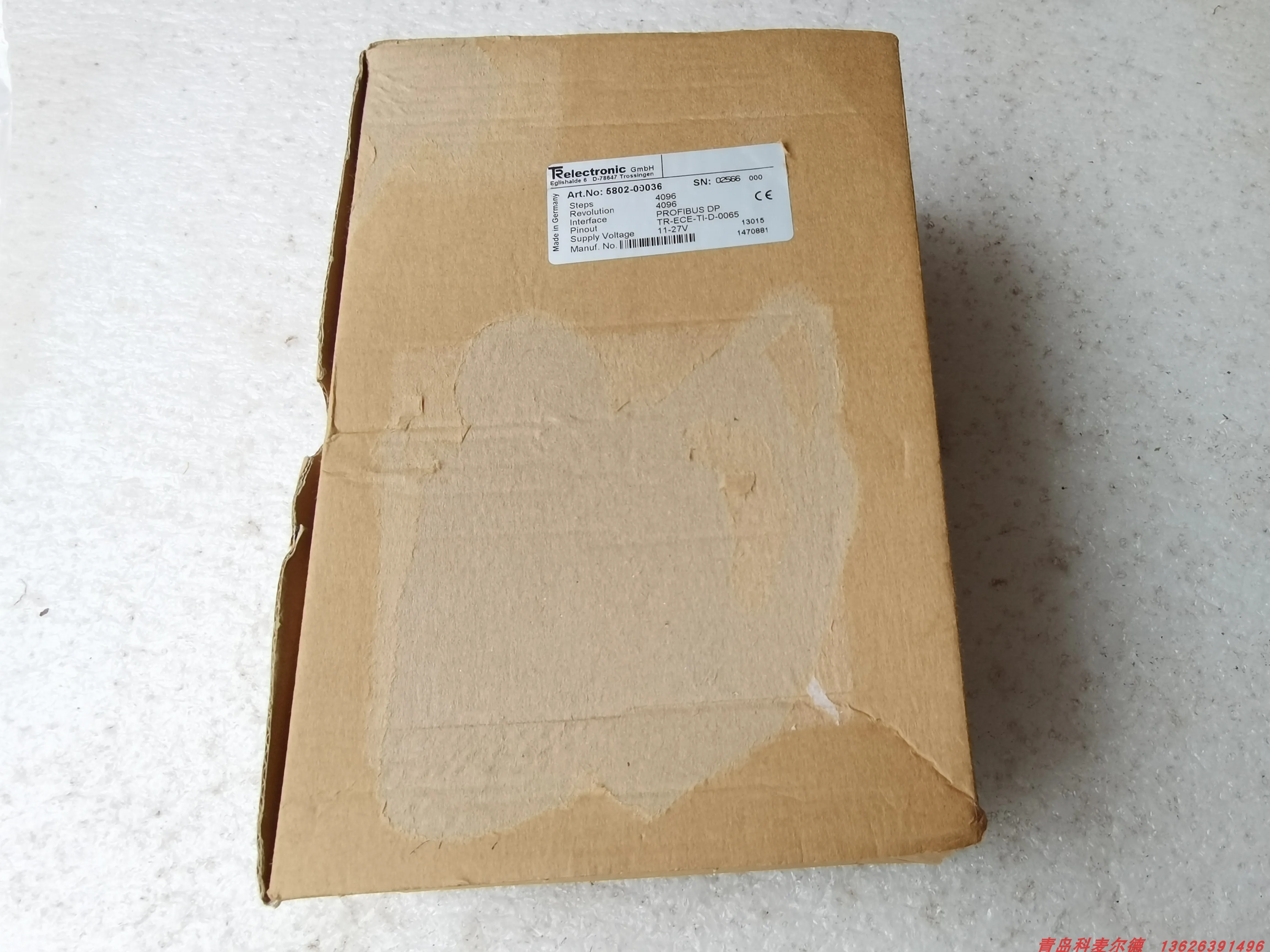 

2025 TRelectronic Art.No:5802 -00036 TR Encoder