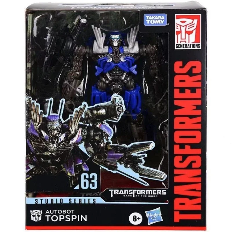 In Stock Takara Tomy Transformers SS Series SS-63 D-Class Topspin Action Figures Robot Collectible Model Toys Boy Car Gifts