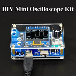 DIY Mini Digital Oscilloscope Kit STC8K8A Microcontroller Electronic Soldering Practice Loose Parts