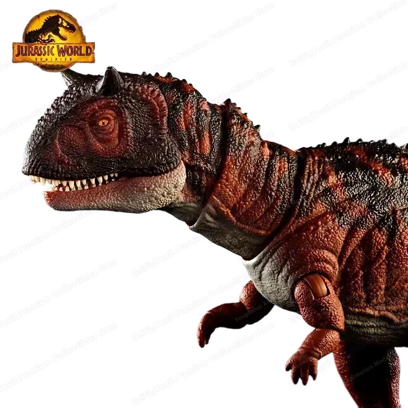 

100%Original Mattel Hammond Bull Dragon Toys for Boys Carnotaurus Dinosaurs Model Articulated Movie Figure Collection Model Toys
