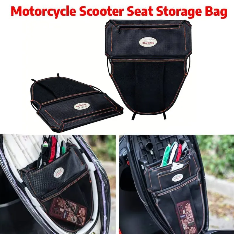 

For Yamaha TRICITY 300 125 155 BWS 125 Cygnus X 125 ZUMA125 ZY125 Motorcycle Scooter Under Seat Storage Tool Bag Pouch Organizer