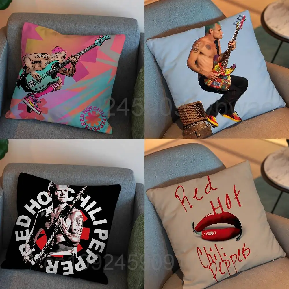 

passionate Red Hot Chili Peppers Pillow Case Office Cushions Suitable For Sofa Car Bedroom Decorative Cushion Cover