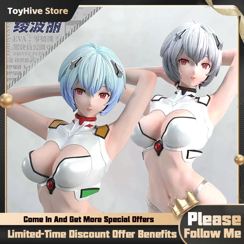 

【В наличии】Настольные украшения: фигурка Аянами Рей (Короткошерстная) GK, ручная работа, две красивые девушки, декор для творчества и отдыха