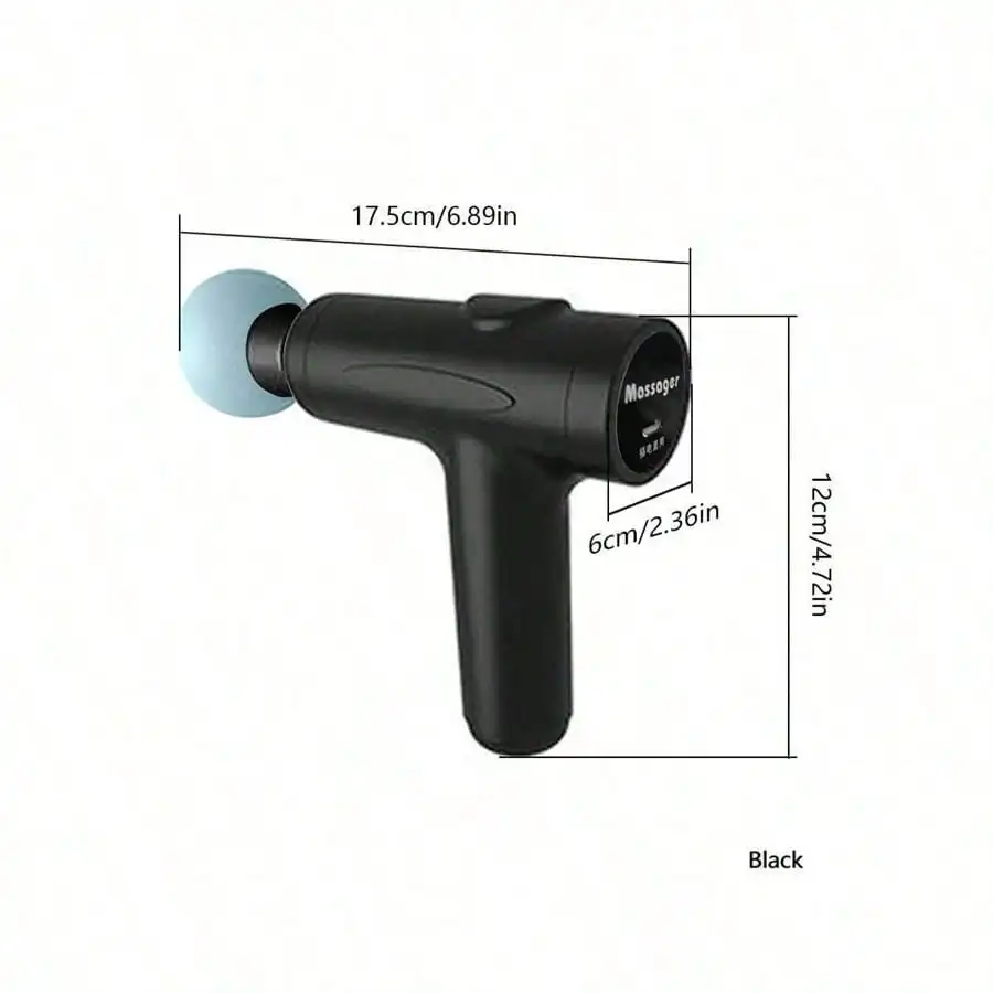

2026 1PCCustomized powerful fascia gun full body massager to release muscle，same as the celebrity model USB-powered