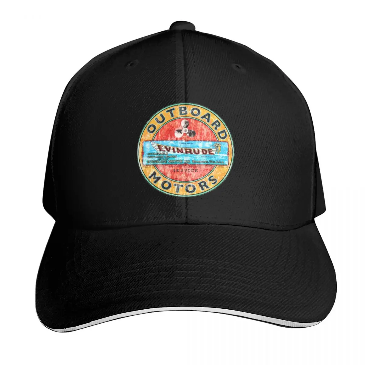 Gorra de béisbol Evinrude Outboard Motors USA, gorra de papá para dropshipping, sombrero de moda para la playa, sombrero derby, moda de playa para mujer, moda de playa para hombre