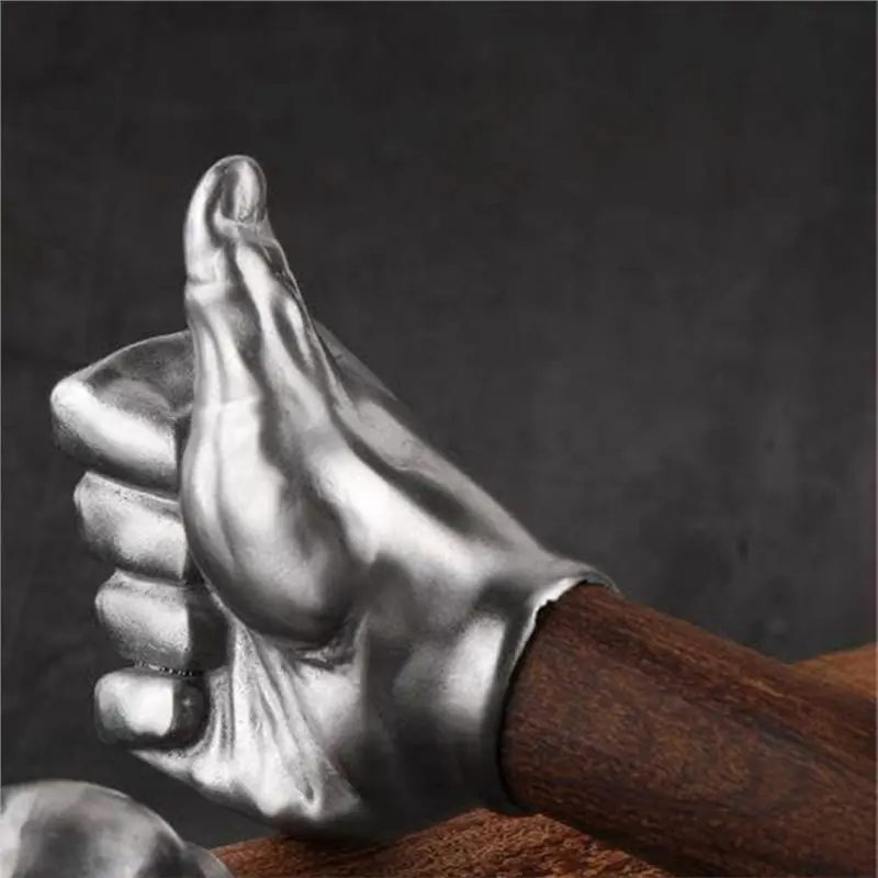 BMBY-สำหรับใช้งานกลางแจ้ง บ้าน และตั้งแคมป์ ค้อนรูปทรงนิ้วมือตามหลักสรีรศาสตร์ โครงสแตนเลสและด้ามจับไม้โรสวูด