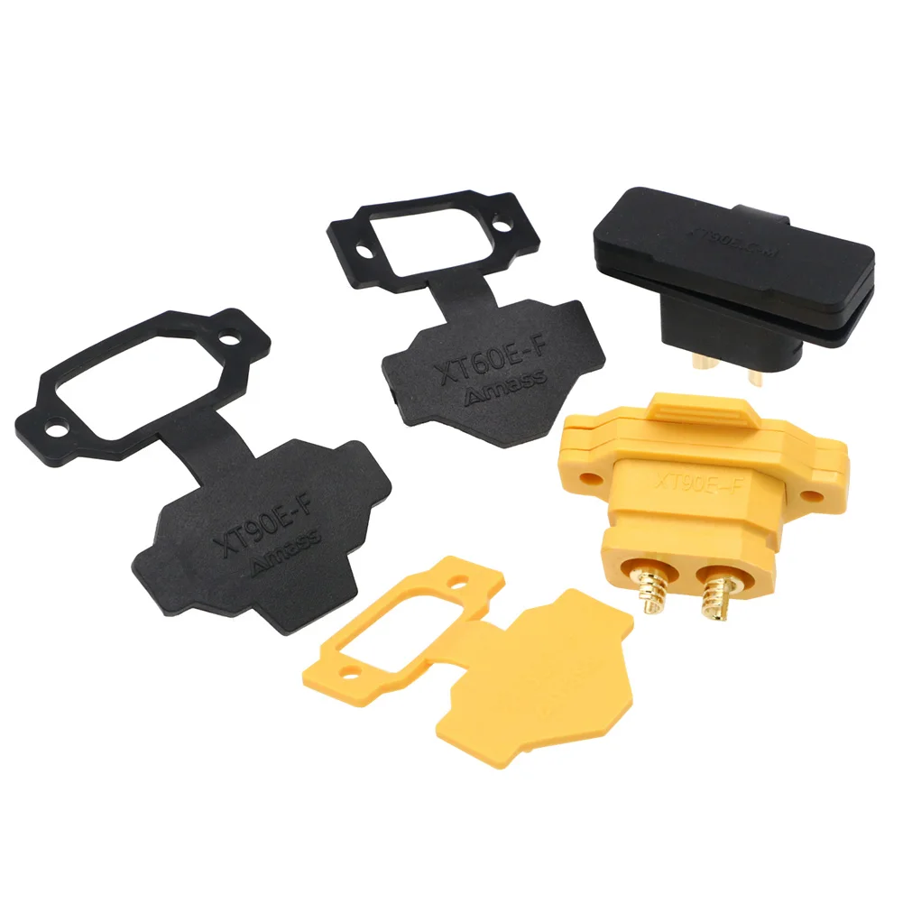 5pcs XT60E-F XT90E-F XT90E-M Female Male Plug Dust Cover Waterproof Cap Connector Protection Shell Housing for RC Drone Airplane