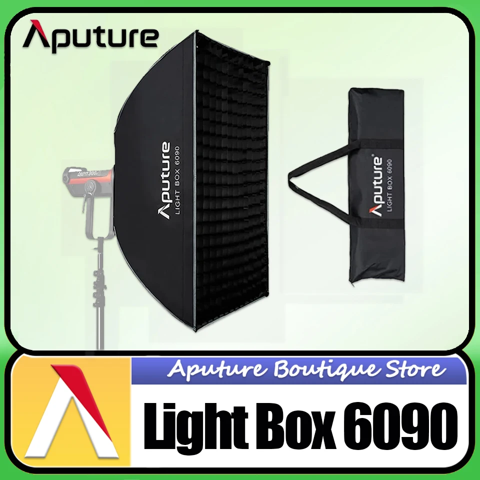 

Aputure Light Box 6090 Bowens Mount Rectangular Photography Softbox for LS 120d LS 300d Amaran 100d 200d Video Light Modifier