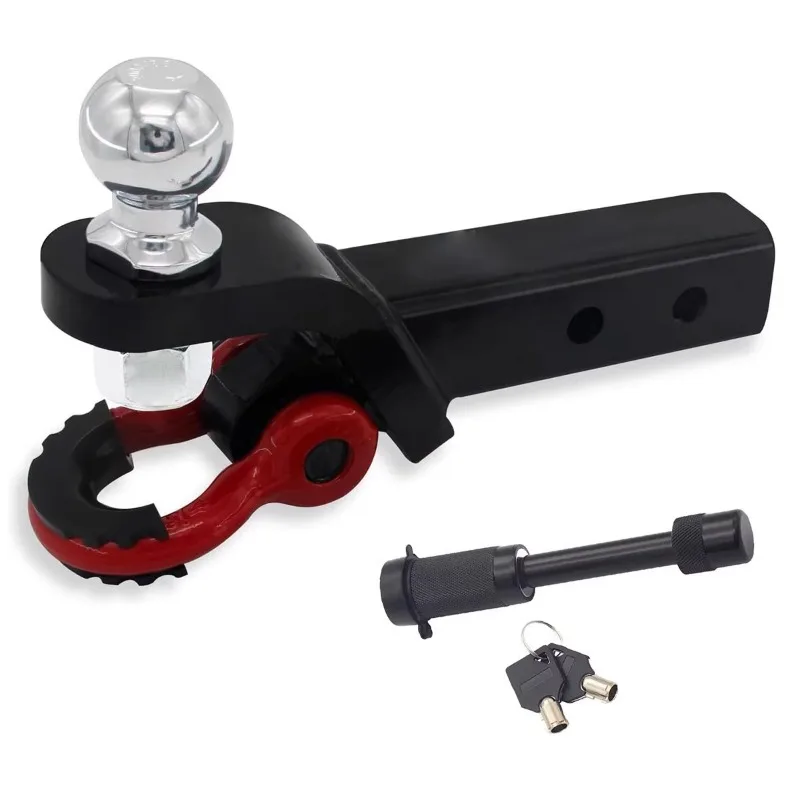 

Trailer arm with ball head shackle kit, trailer accessories for the modification of the towing combination of off-road vehicles