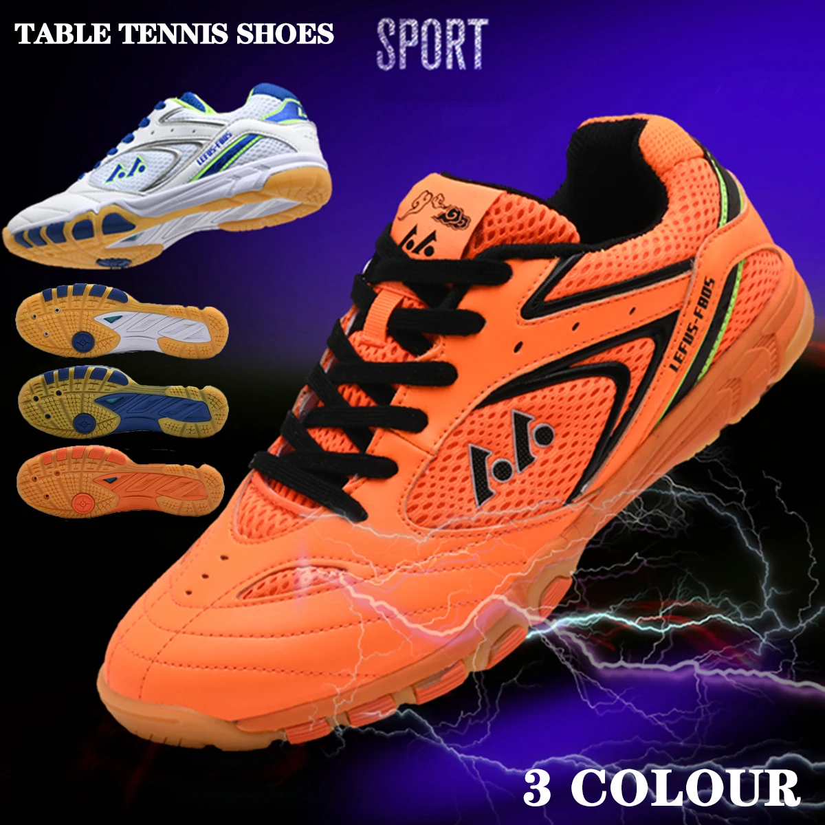 New Men's and Women's Table Tennis Shoes Outdoor Competition Professional Shoes Badminton Shoes Training Shoes