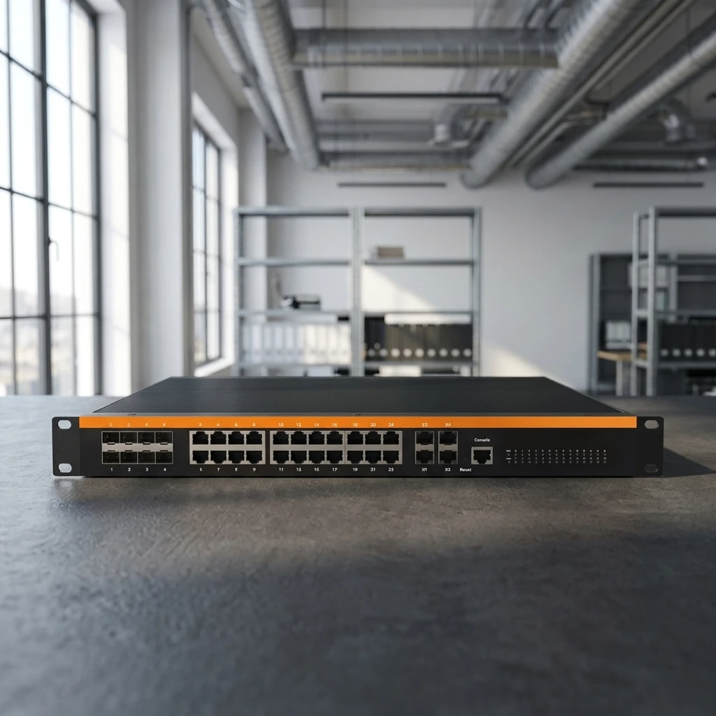레이어 3 관리형 산업용 스위치, 4개의 10G SFP - Layer 3 Switch 24 Port Sfp 리뷰 및 가격