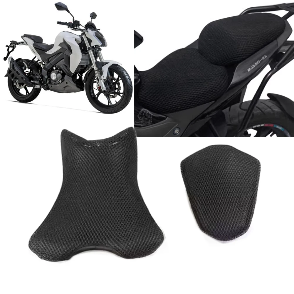 Motocyklowy pokrowiec na siedzenie z siatki 3D Izolacja cieplna Pokrowiec na poduszkę do KEEWAY RKF125 RKF 125 Benelli 150S 180S