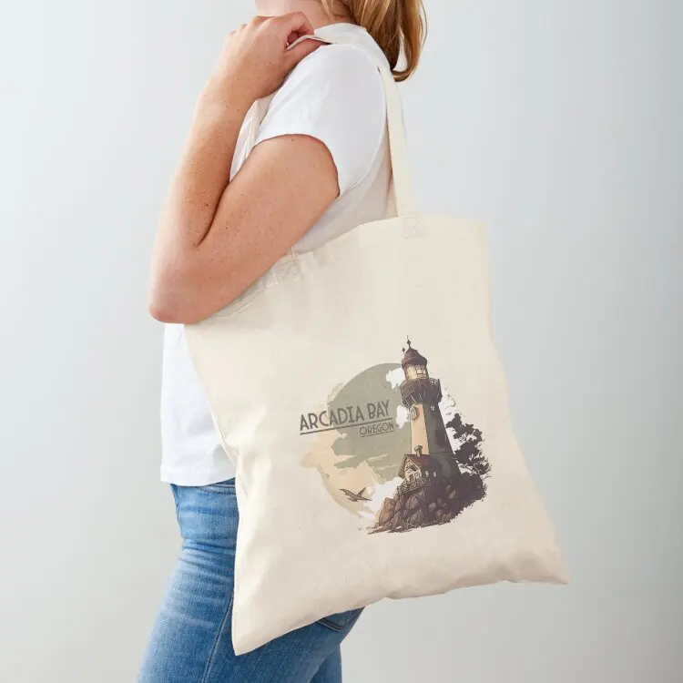 

Arcadia Bay Oregon Tote Bag custom tote bag Big bag Fabric Candy bags