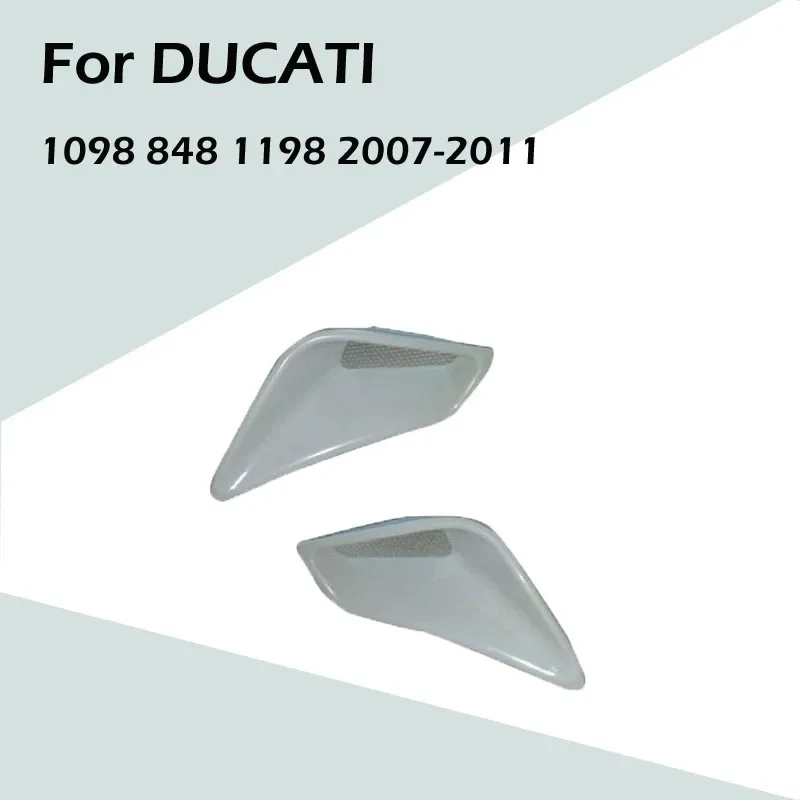 

For DUCATI 1098 848 1198 2007-2011 Motorcycle Accessories Unpainted Rear Tail Breathable Pipe ABS Injection Fairing