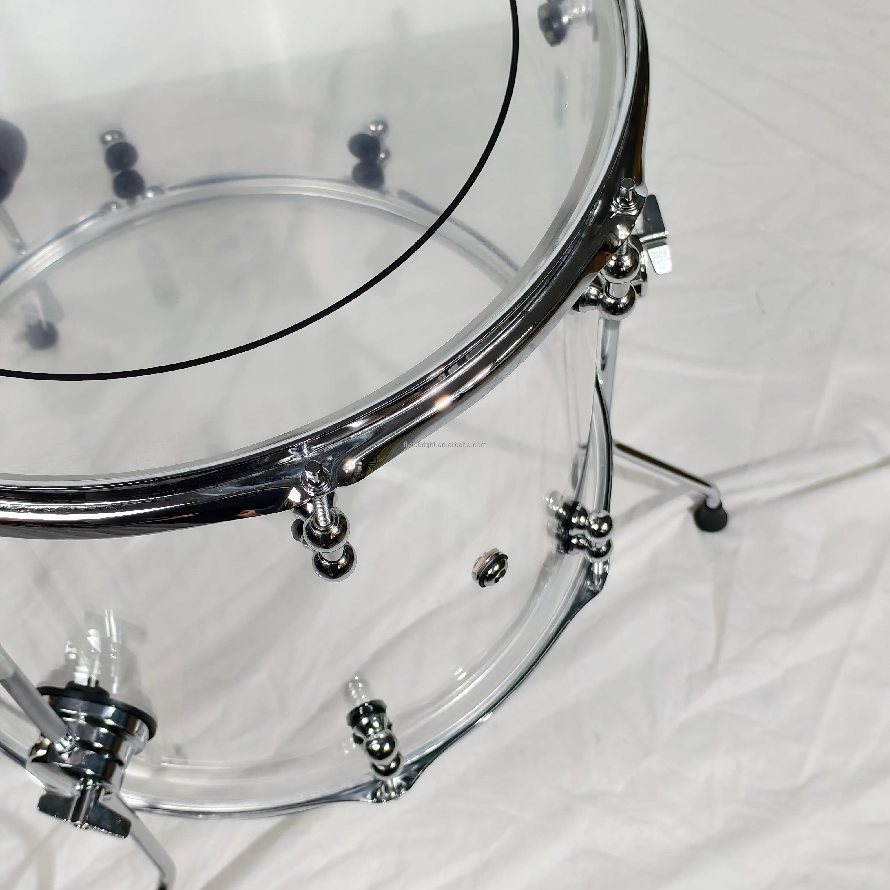 14/16 Inch Acrylic Shell Floor Tom Drum Acoustic