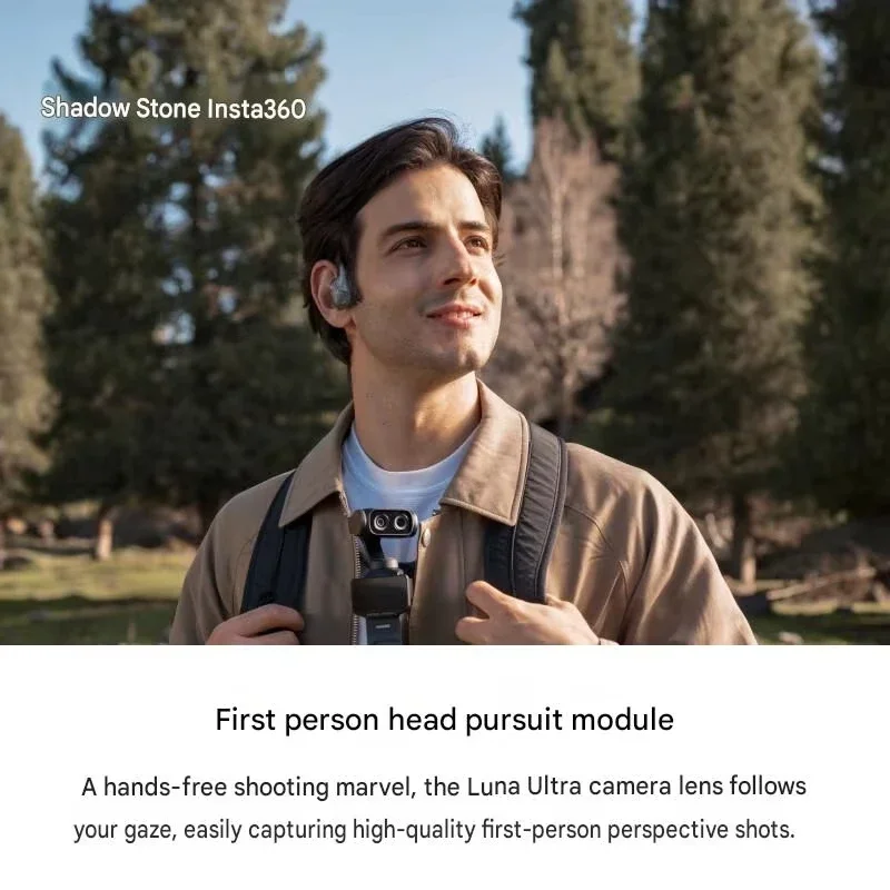 Insta360 POV Head Tracker for Luna Ultra First-person Head Tracking Module Motion Sensor Camera Accessories in Stock