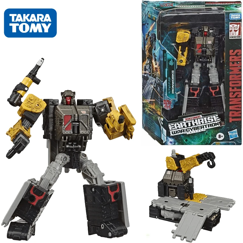 In Stock Takara Tomy Transformers G Series Earthrise WFC-E8 Blacksmith Robot Anime Action Model Toys Gift