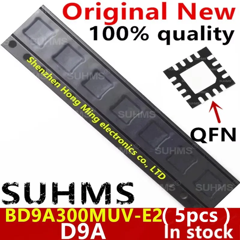 (5piece)100% New BD9A300MUV-E2 BD9A300 D9A300 D9A30D D9A QFN-16 BD6590MUV-E2 BD6590 D6590 QFN-24