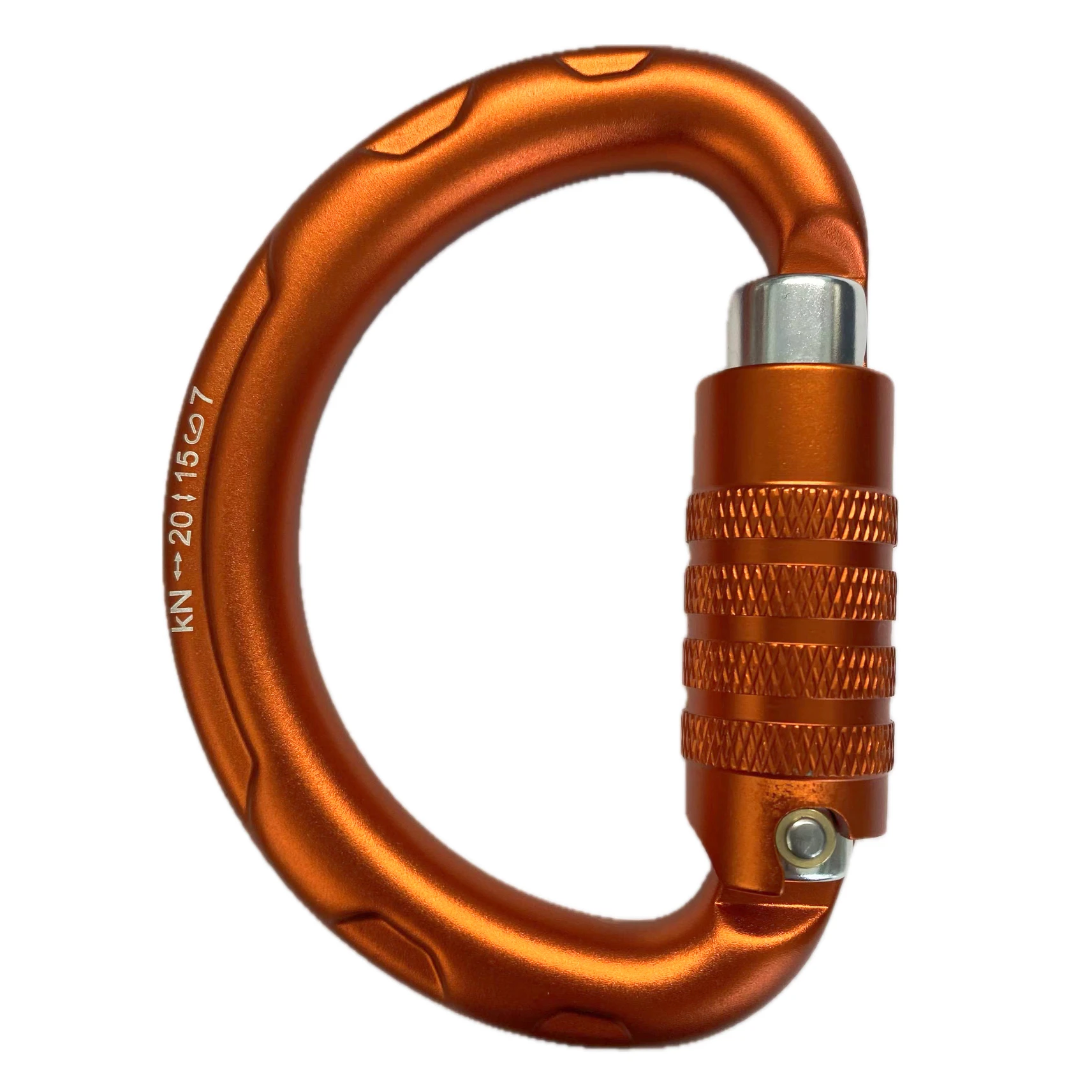 CLIWIZ Marke Halbrunde Triple Auto Lock Karabiner Outdoor Bergsteigen Klettern Höhlenforschung Last Lager Master Lock CE/UIAA – Detail 7