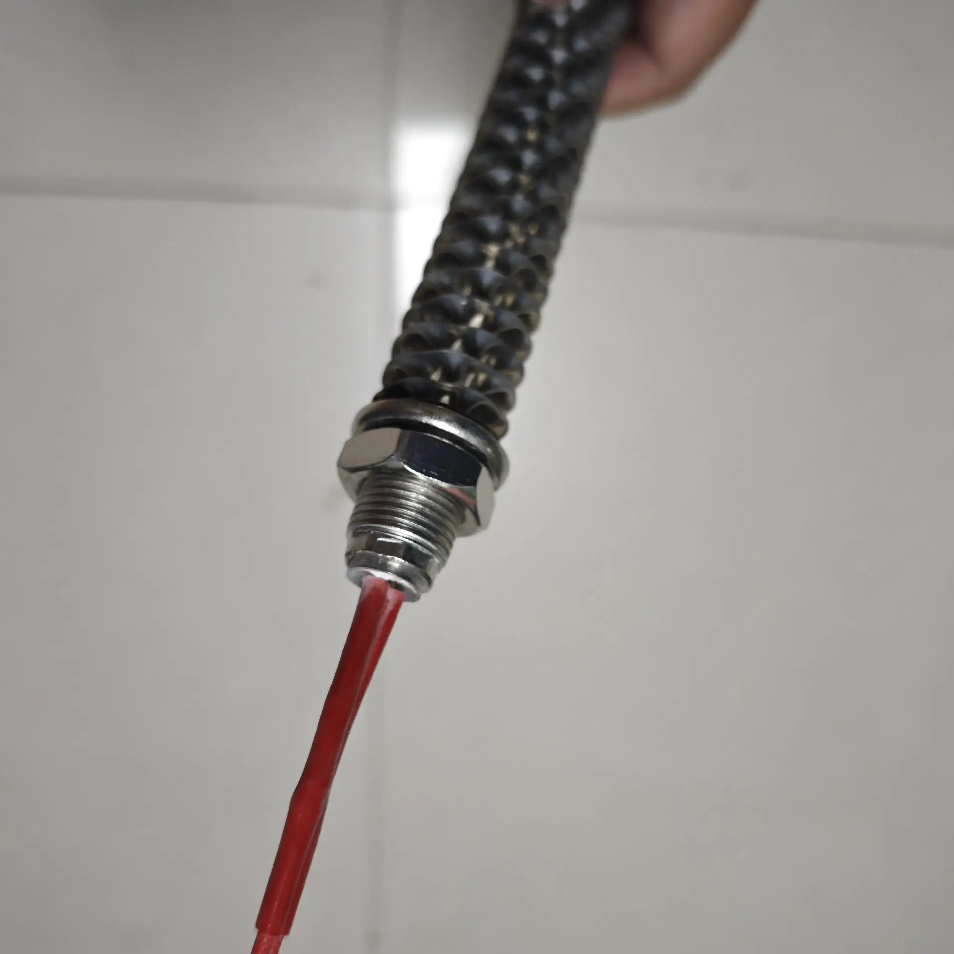 Chauffage à ailettes électrique SS304, 220v, 100W, élément chauffant d'air, Mini cartouche chauffante à ailettes de 30mm