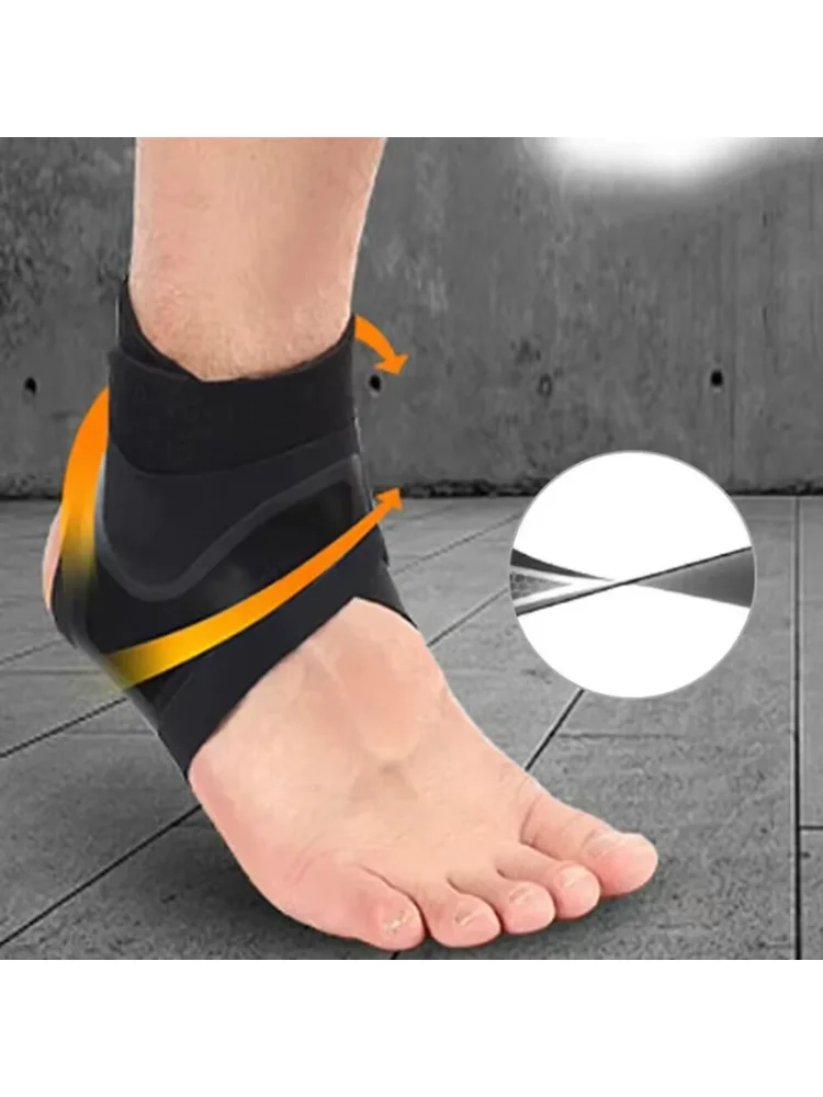 1 Pc Ankle Brace Support Compression Sleeve Breathable Running Foot Bandage Football Cycling Protective Wrap Sport Socks