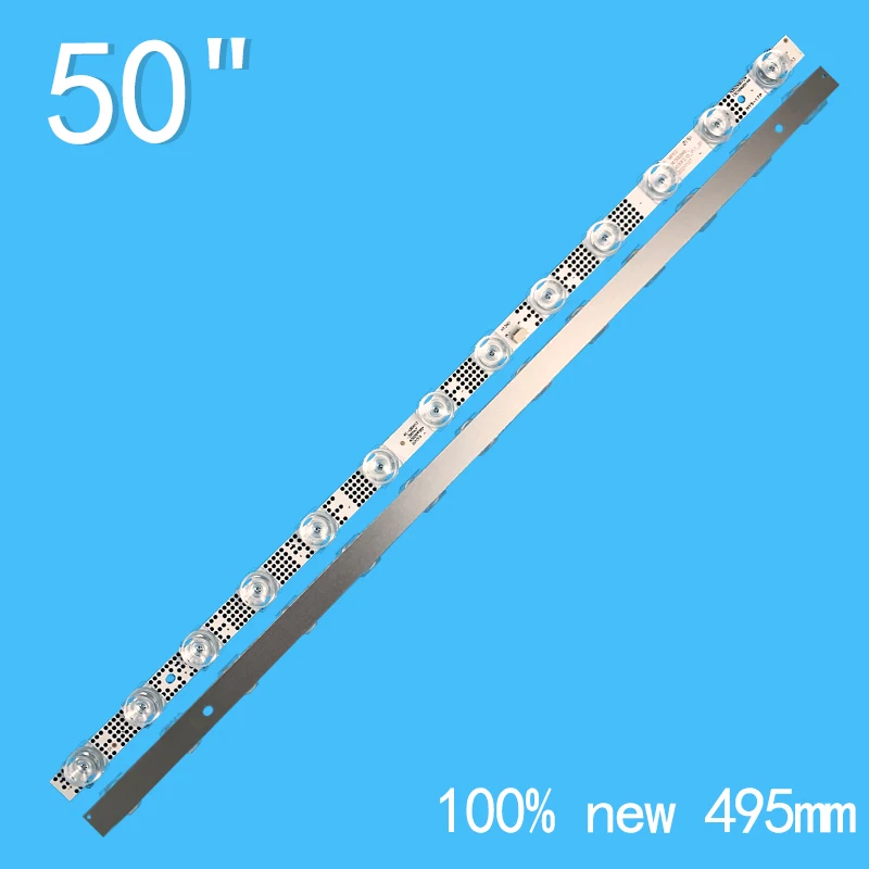 GIC50LB45-3030F2.1D-V1.1 LED 스트립, 4C-LB5013-ZM04J, TCL 50F8 50L8 50F9 50A30 50G61 50G63 50S434 50S435 50S525 50P615 5, 2 개