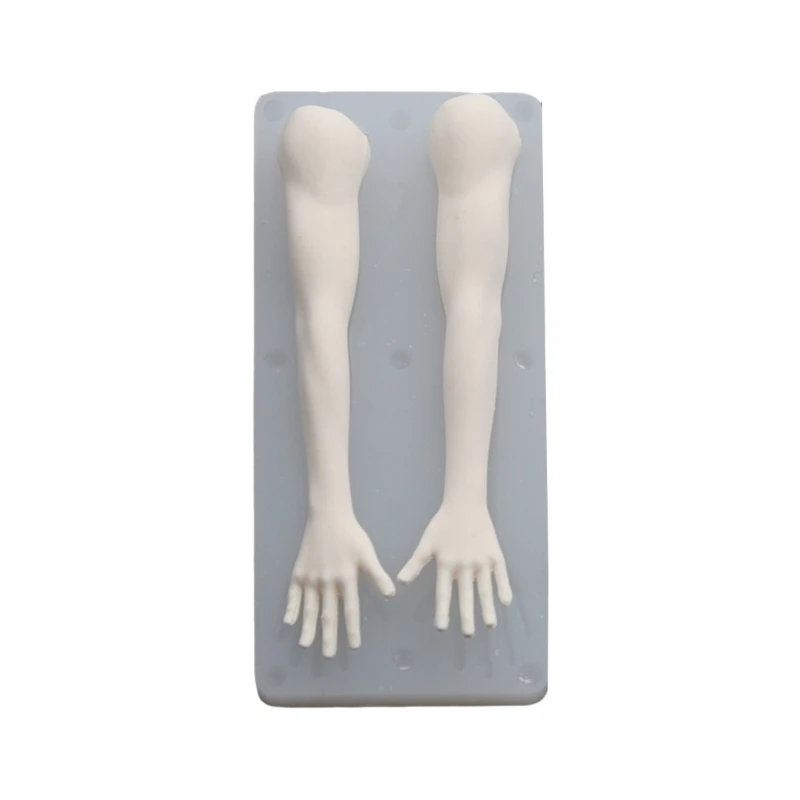 Silicone Handmade Pendant Molds Crafting Supplies Human Arm for Resin Art