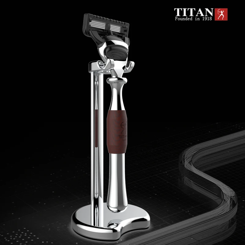 Titan 5 blades razor Smooth Shaving Safety Facial Hair Comfortable Hair Remove Machine Razor manual shaving