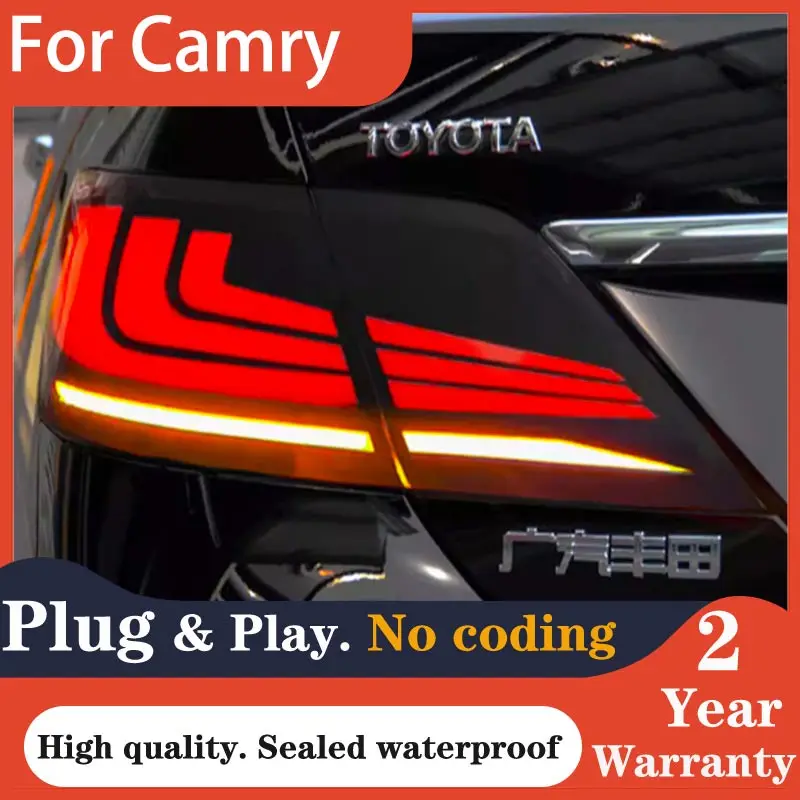 

Car Styling for Toyota Camry Classic Tail Lights 2006-2014 LED Tail Lamp LED DRL Signal Brake Reverse auto Accessories