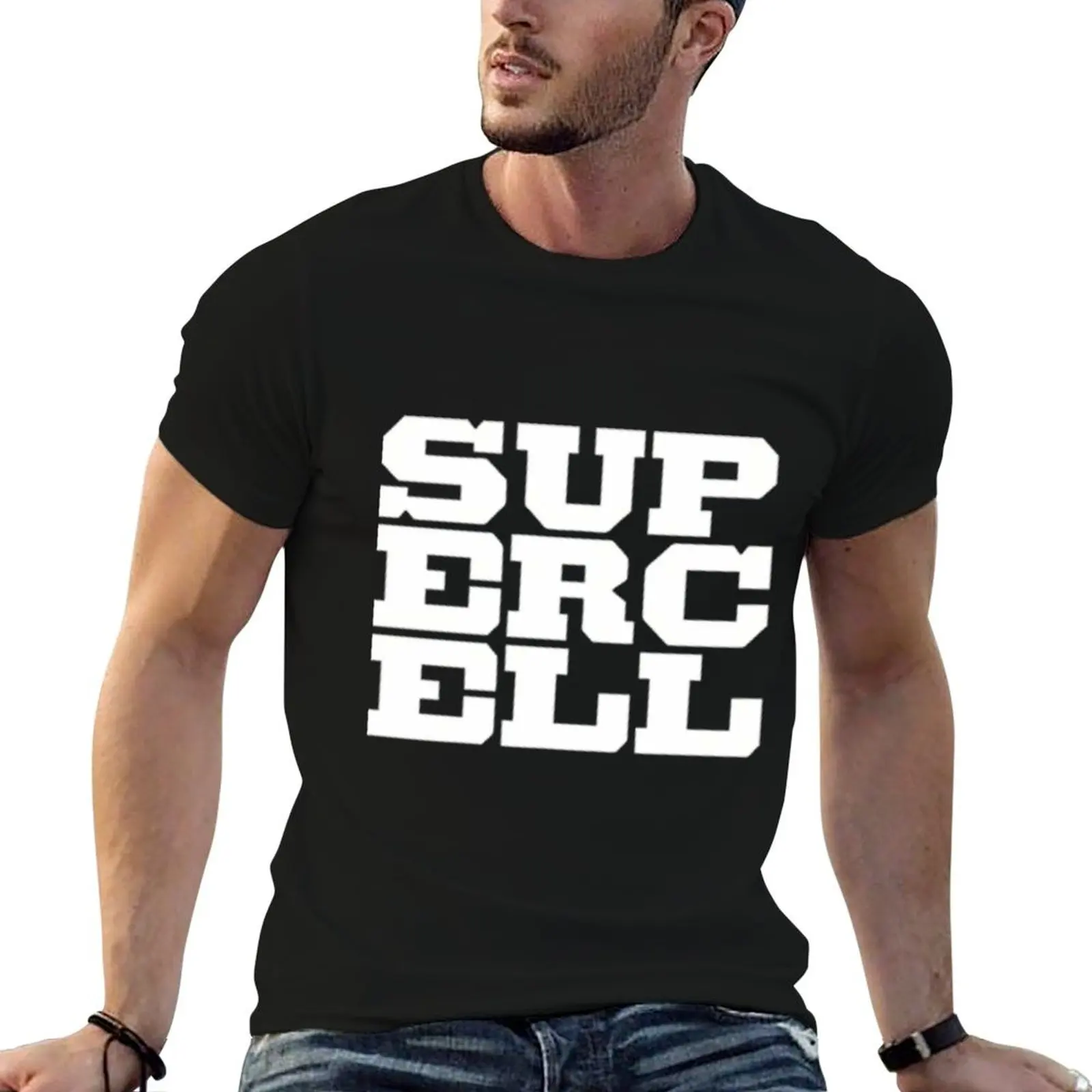 Best Selling Supercell Logo T-Shirt designer shirts graphic t shirt vintage Aesthetic clothing tee shirts for men