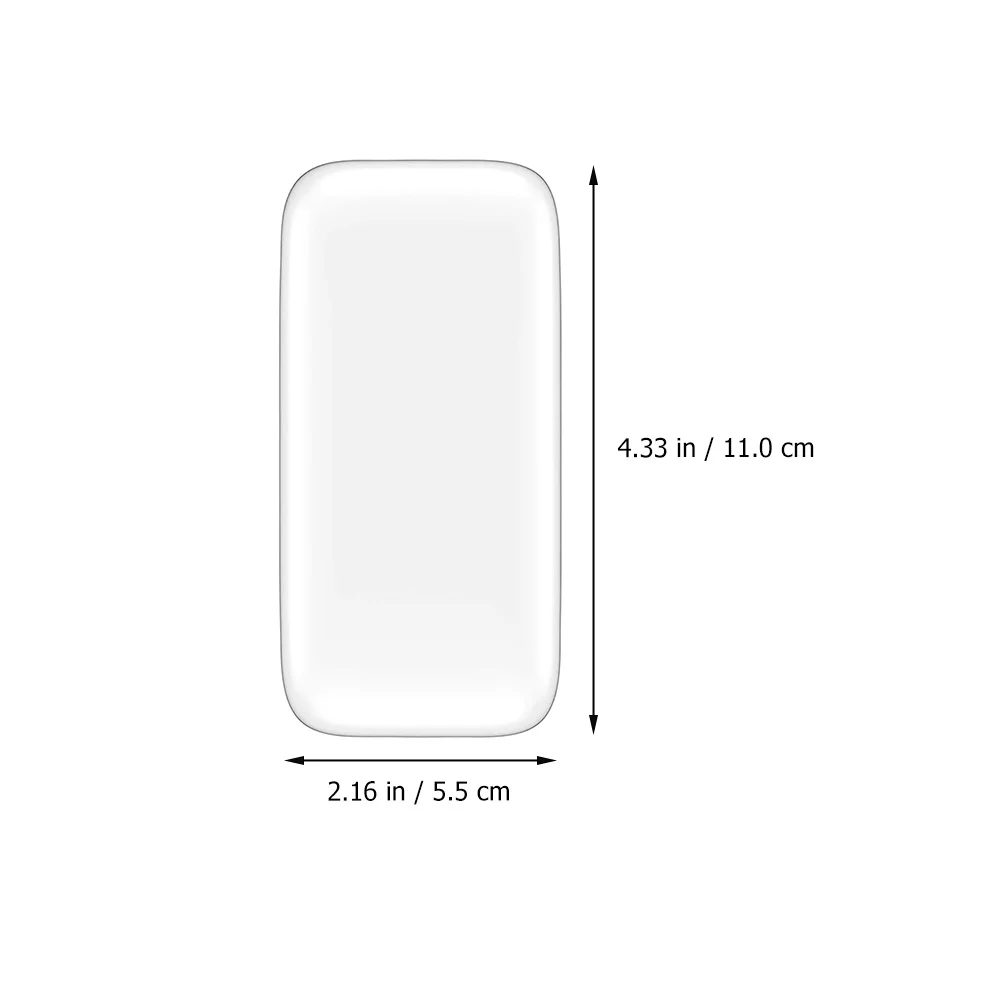 4Pcs Soft Silicone Eyelash Pads Long-Lasting Comfortable False Lash Extension Tool for Salon Spa Makeup Prop Lash Lift Props