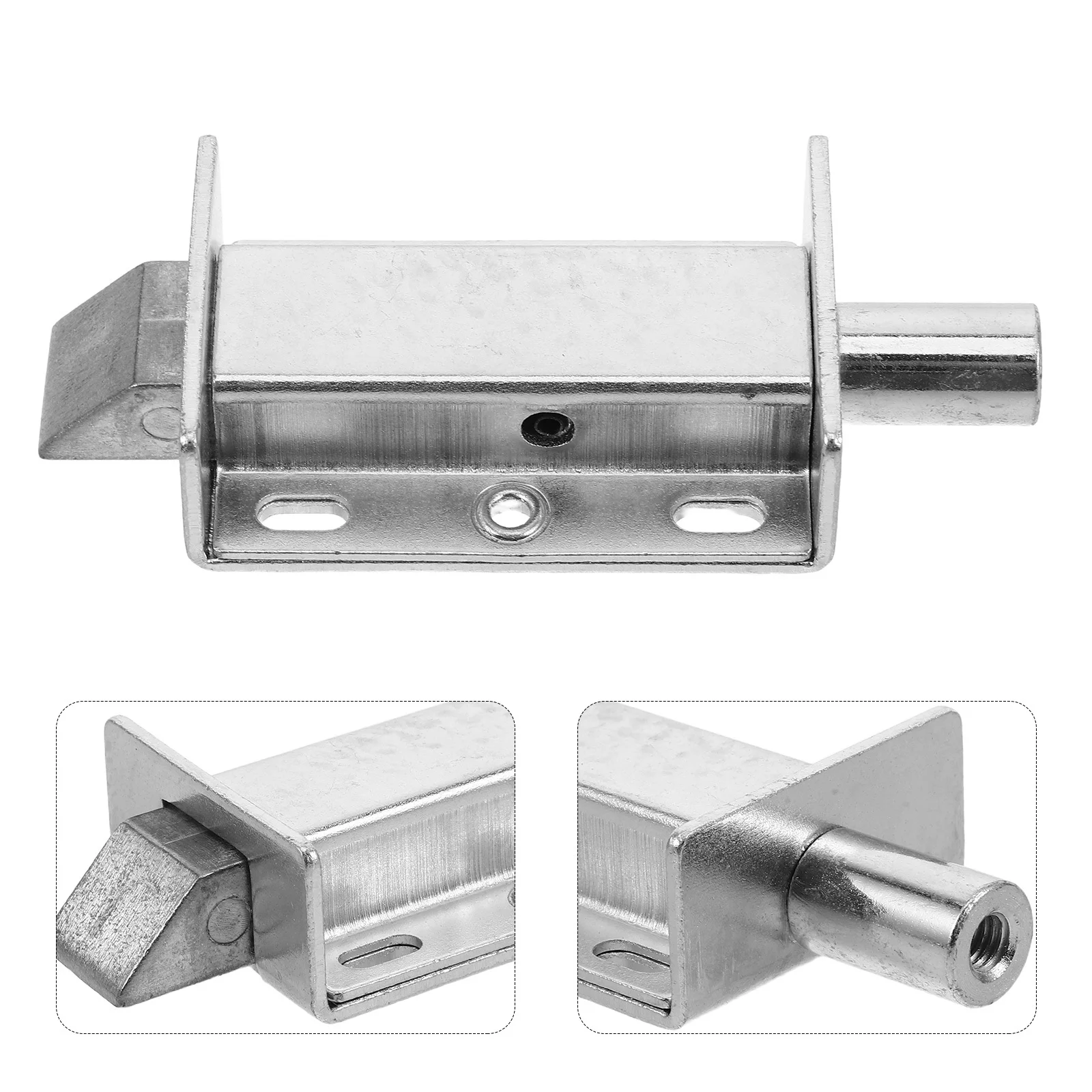 

Metal Spring Latch Bolt For Truck Tool Box Lock Replacement Push Pull Door Catch Secure Fastening Automotive Toolbox Hardware
