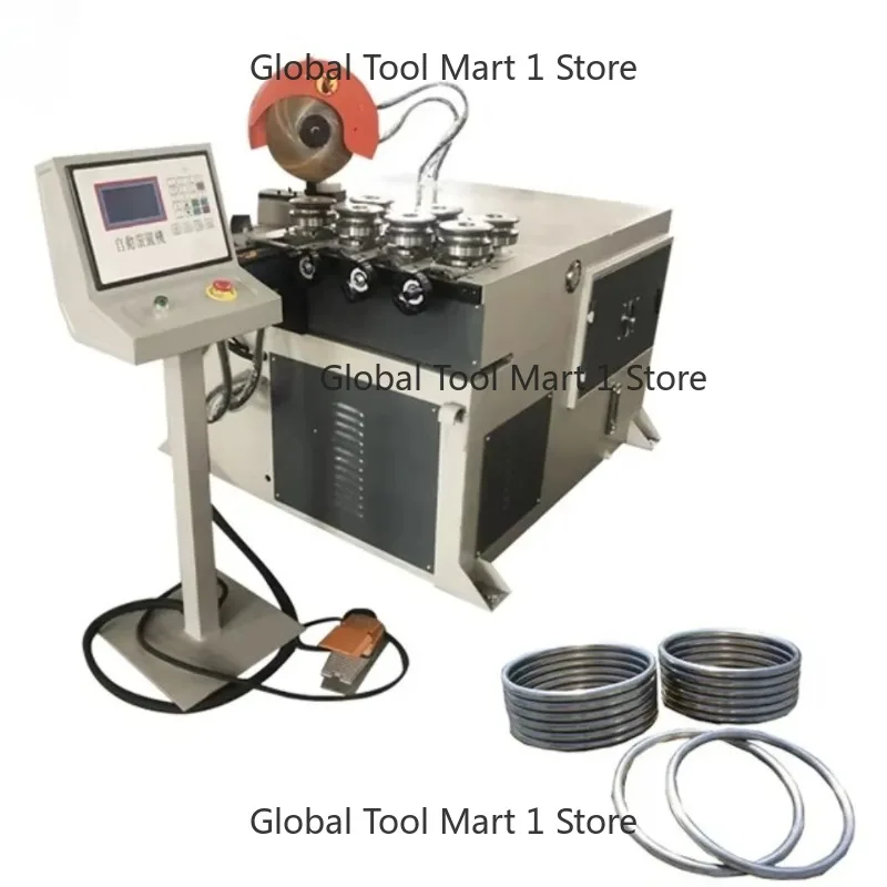 DW-40NC Hydraulic Profile Bending Machine | Steel & Aluminum Pipe Rolling and Rounding Machine