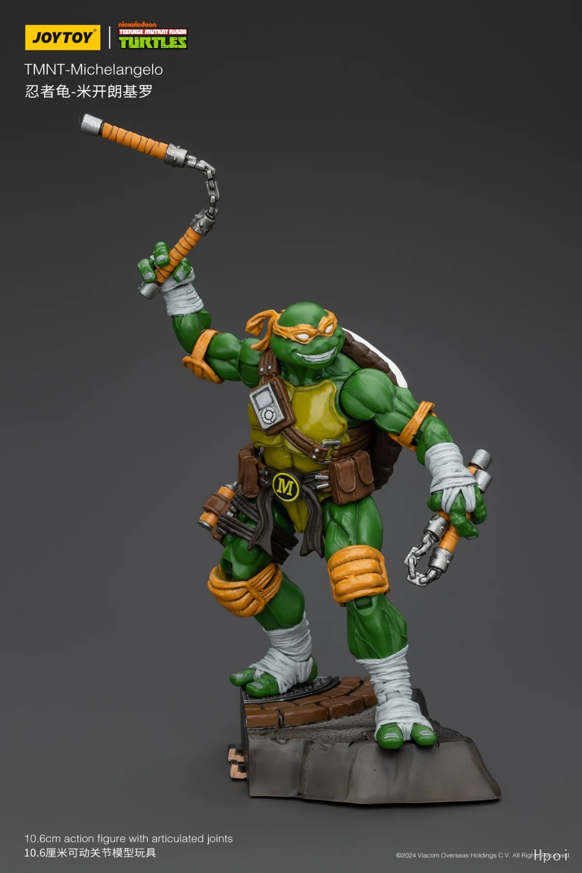 

【SF】JOYTOYS 1/18 Фигурка TMNT Michelangelo Prime, модель, игрушка, подарок