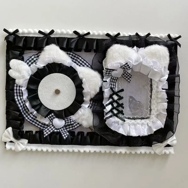 Badge Display Board For Ita Bag cute items itabag accessories Ita Bag Pin Badge Organizer Lace Itabag Insert Accessories