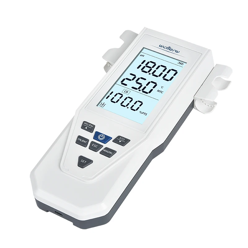 PH30 LCD automatic manual temperature compensation multi-key calibration function 0.01 portable ph meter medium pressure