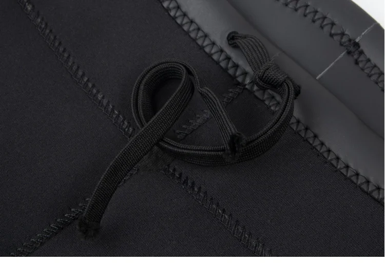 3MM CR Neoprene Wetsuit Men Top Suit Glue Bonding High Elastic Surfing Winter Swim Snorkeling Quick-drying UV Protection Suit