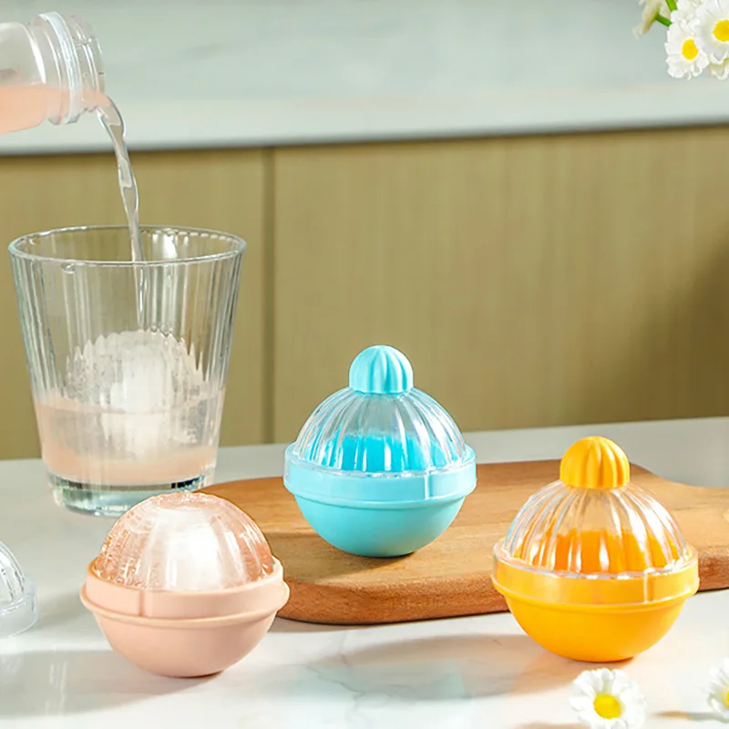 

1Pcs Creativity Ice Mold Giant Jumbo Large Food Grade Silicone Ices Cube Circle Tray Mold DIY Ice Maker Icy Cube Tray