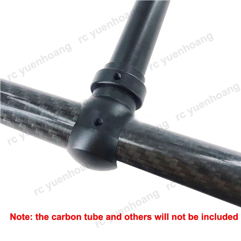 Joint fixe de train d'atterrissage, 3 pièces, connecteur en T de 18mm à 20mm, fixation de Tube verticale à horizontale pour Drone de Protection des plantes Agri